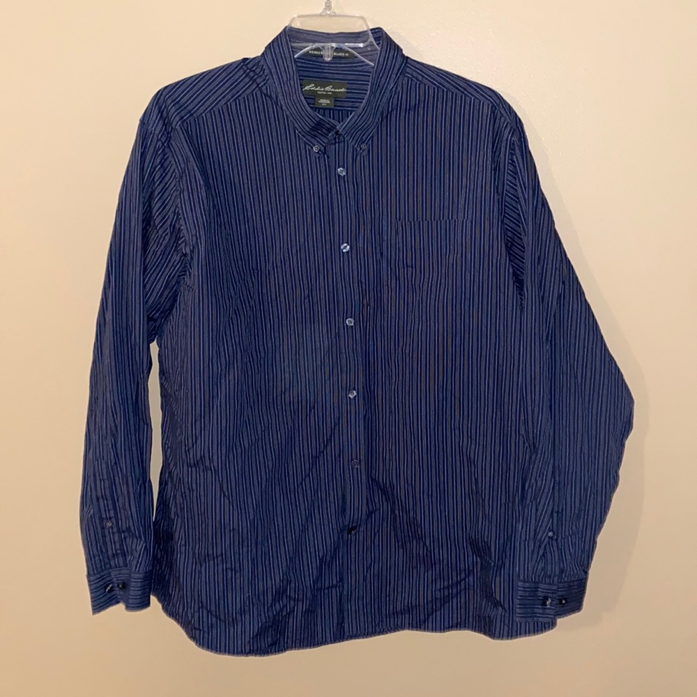 Eddie Bauer Blue Button Down Shirt